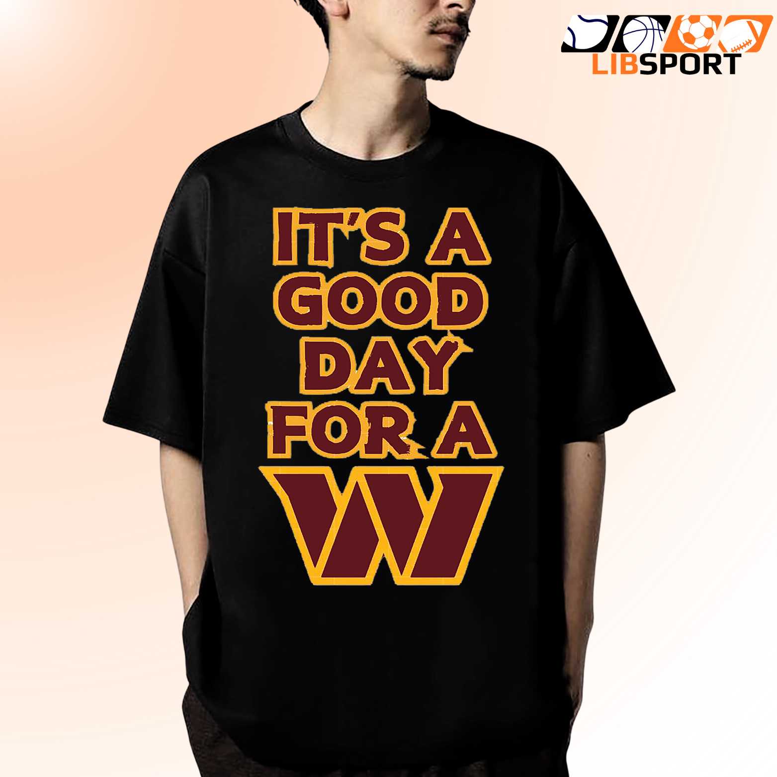 Washington Commanders Jd5 T-Shirt, Good Day For A W Tee, Game Day Fan Shirt